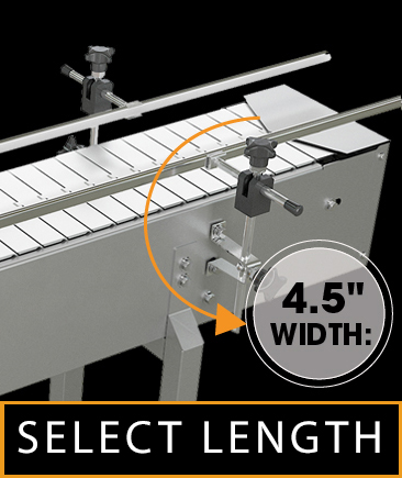 Stainless Steel Top Belt Conveyor System