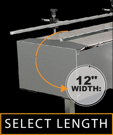 Plastic Conveyor Width 12" Width