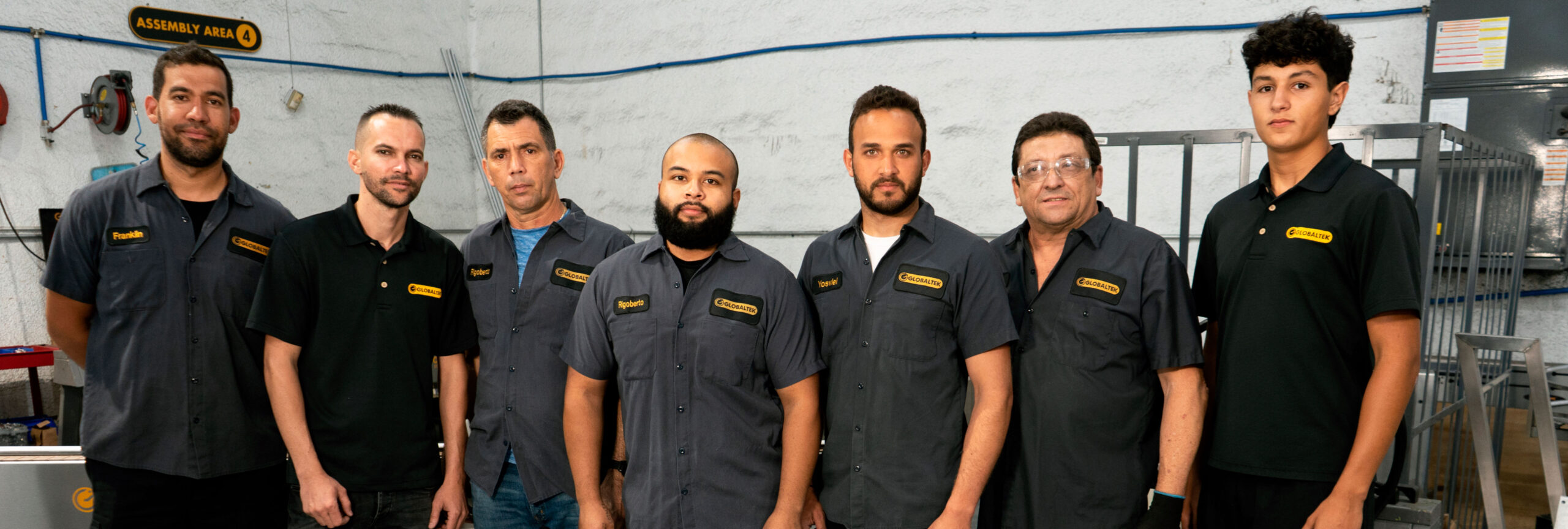 our team wharehouse production department