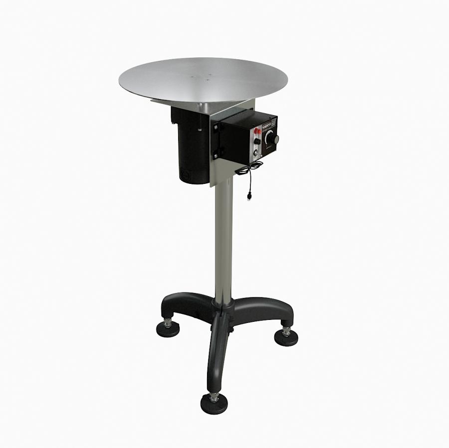 Globaltek Stainless Steel 18" Dia Transfer Rotary Turn Table (TAB-0018)