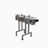 Globaltek Stainless Steel Inline Conveyor with Stainless Steel Belt 4.5 Inches Wide