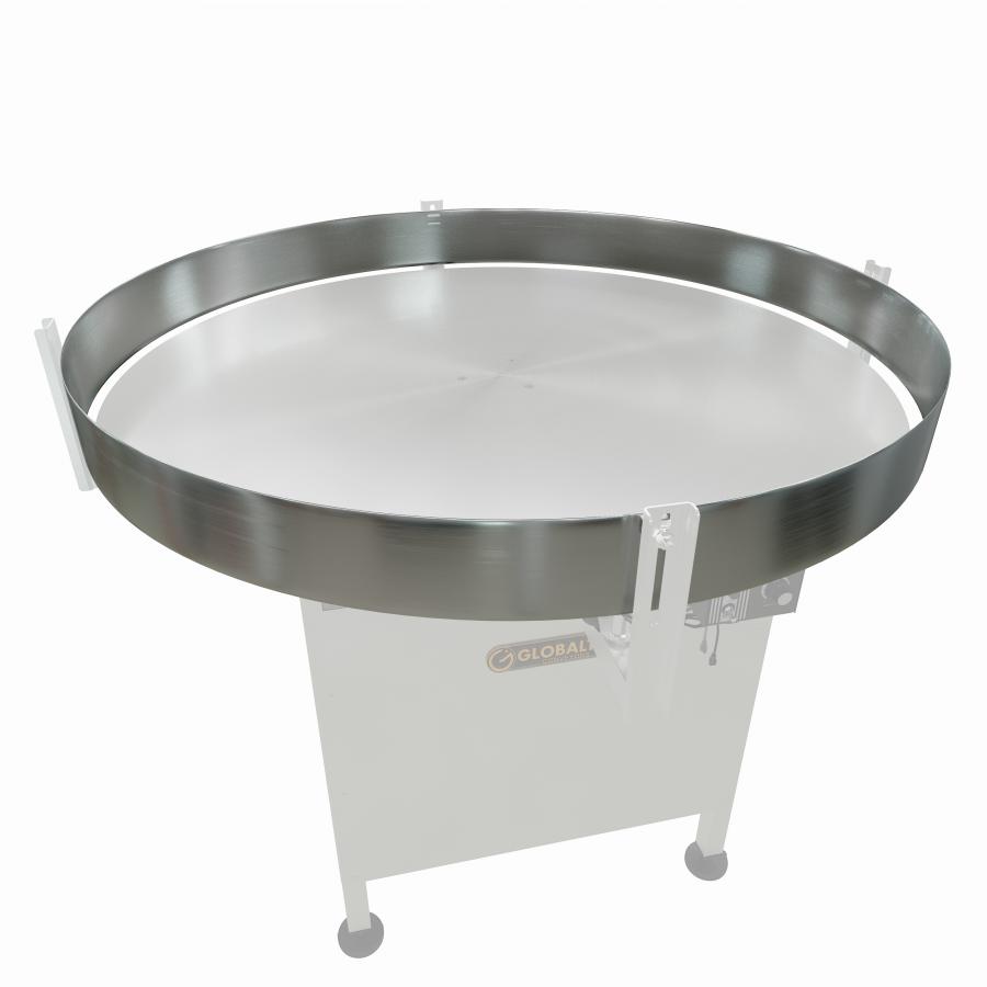 S/S Guide Rail  4" Height for table