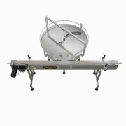 Globaltek Stainless Steel 36" Dia. Accumulating Rotary Table (ROT-36OAN)